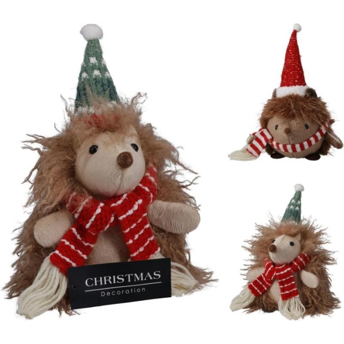 PELUCHE RICCIO NATALE H.23 2 FANTASIE